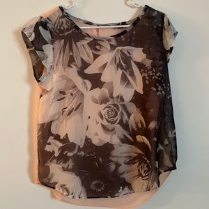 American Eagle Floral Blouse